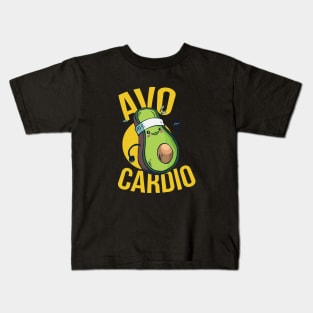 Avocardion - avocado pun Kids T-Shirt